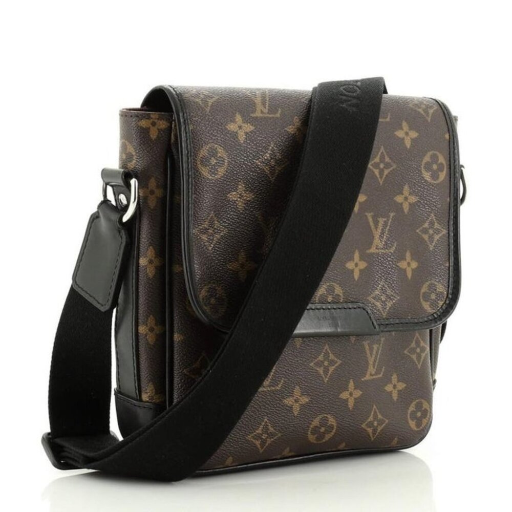 NWT Louis Vuitton Monogram Macassar Canvas Bass MM Messenger/crossbody Bag - Picture 3 of 17